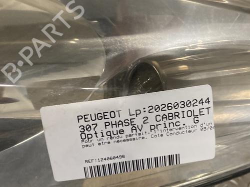 Left headlight PEUGEOT 307 CC (3B) 2.0 HDi 135 | BP33844356C28 - Image 2