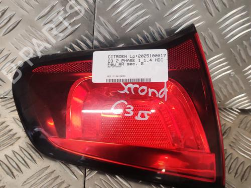 Used Left tailgate light Left tailgate light CITROËN C3 II (SC_) 1.4 HDi 70 (SC8HZC, SC8HR0, SC8HP4) (68 hp) 29372355 29372355