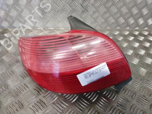 Used Left taillight PEUGEOT 206 Hatchback (2A/C) 2.0 HDI 90 (90 hp) 31945223