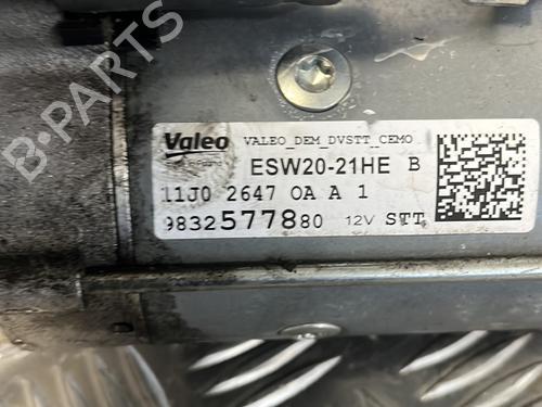 Used Starter Starter PEUGEOT 5008 II (MC_, MJ_, MR_, M4_) 1.5 BlueHDi 130 (MCYHZJ, MCYHZR, MCYHZX) (131 hp) 27273507 27273507