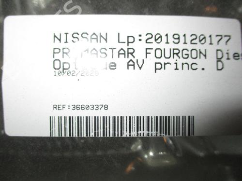 Used Right headlight Right headlight NISSAN PRIMASTAR Bus (X83) dCi 120 (114 hp) 22093808 22093808