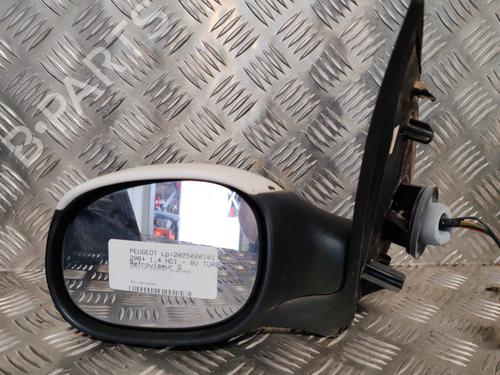 Right mirror PEUGEOT 206+ (2L_, 2M_) 1.4 HDi eco 70 | BP25292078C27