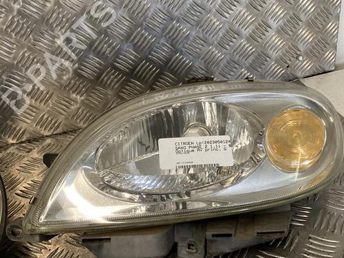 Used Left headlight CITROËN SAXO (S0, S1) 1.1 X, SX (60 hp) 20348233