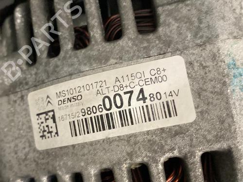 Generator CITROËN C3 II (SC_) 1.2 VTi 82 | BP20348276M7 