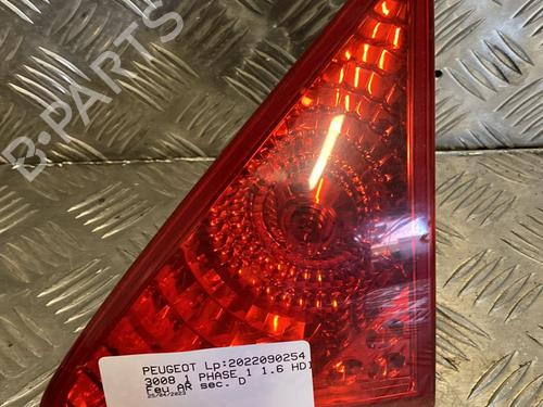 Right tailgate light PEUGEOT 3008 I MPV (0U_) 1.6 HDi | BP20348237C80 
