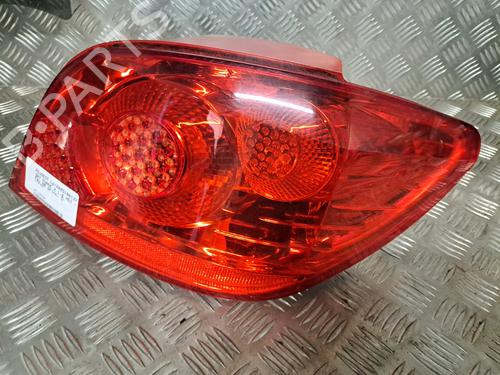 Used Right taillight PEUGEOT 307 (3A/C) 1.6 HDi (90 hp) 29837898