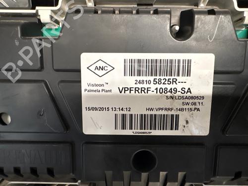 Instrument cluster RENAULT TRAFIC III Van (FG_) 1.6 dCi 90 (FGME) | BP37473848C47 - Image 2