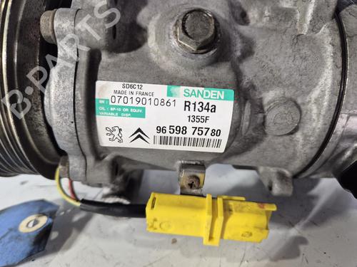 Used AC compressor AC compressor PEUGEOT 207 SW (WK_) 1.6 HDi (90 hp) 39738629 39738629