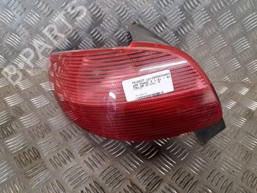 Used Left taillight PEUGEOT 206 Hatchback (2A/C) 1.4 i (75 hp) 26176971