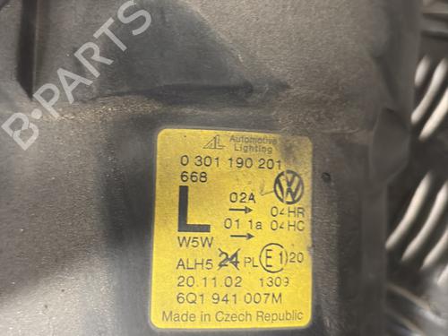 Used Left headlight Left headlight VW POLO IV (9N_, 9A_) 1.4 TDI (75 hp) 30466536 30466536