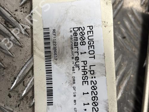 Starter PEUGEOT 2008 I (CU_) 1.6 HDi | BP32863678M8 - Image 2
