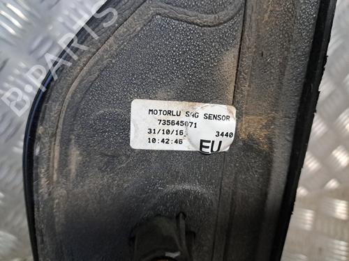 Right mirror FIAT QUBO (225_) 1.3 D Multijet (225CXB1A, 225AXB1A, 225CXB11, 225AXB11,... | BP29071061C27 