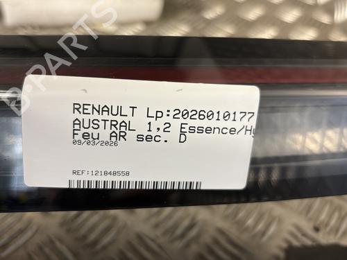 Used Right tailgate light Right tailgate light RENAULT AUSTRAL E-TECH 200 Hybrid (HGM2) (199 hp) 32506748 32506748
