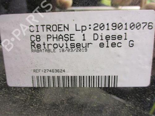 Used Left mirror CITROËN C8 (EA_, EB_) 2.0 HDi (107 hp) 20347463