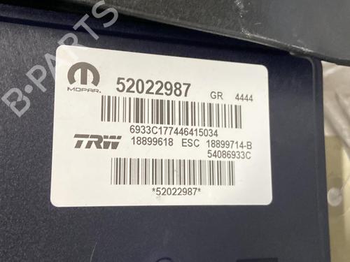 Used ABS pump FIAT 500X (334_) 1.6 D Multijet (334AXA1B, 334AXA11) (120 hp) 22095579