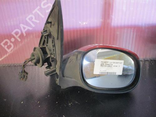 Used Right mirror PEUGEOT 206 Hatchback (2A/C) 1.1 i (60 hp) 22093507