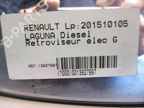 Used Left mirror RENAULT LAGUNA II Grandtour (KG0/1_) 1.9 dCi (KG0G) (120 hp) 20347546