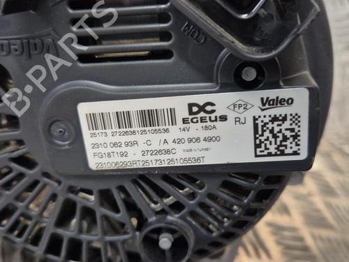 Alternator RENAULT CLIO V (B7_) 1.5 Blue dCi 100 (B7AD) | BP36522543M7 - Image 3