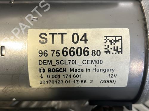 Used Starter Starter PEUGEOT 308 II (LB_, LP_, LW_, LH_, L3_) 1.6 HDi 100 (99 hp) 23980096 23980096