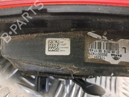 Used Left tailgate light Left tailgate light RENAULT CLIO V (B7_) 1.0 TCe 90 (B7MT) (91 hp) 26703824 26703824