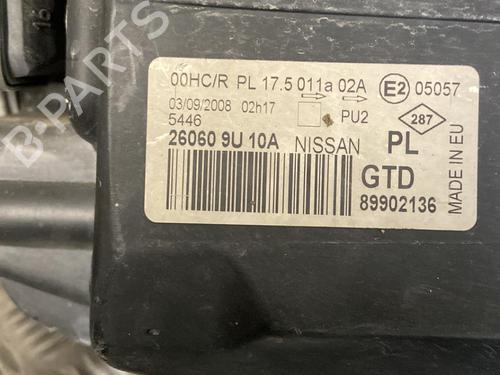 Left headlight NISSAN NOTE (E11, NE11) 1.5 dCi | BP22094891C28 - Image 3