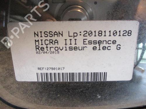 Used Left mirror NISSAN MICRA III (K12) 1.2 16V (65 hp) 22093658