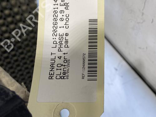 Used Rear bumper reinforcement Rear bumper reinforcement RENAULT CLIO IV (BH_) 0.9 TCe 90 (BHNF, BHMA, BHMH, BHJK, BHJR) (90 hp) 33834763 33834763