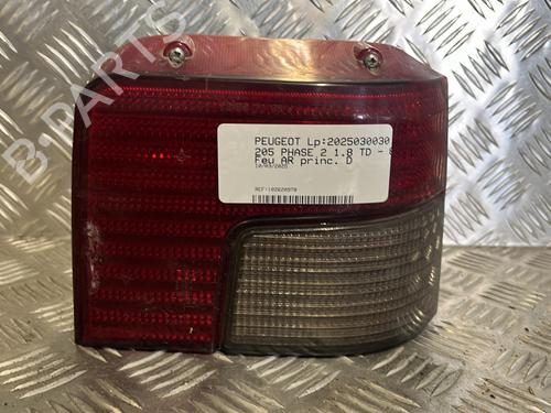 Used Right taillight Right taillight PEUGEOT 205 II (20A/C) 1.8 XDT (79 hp) 24195541 24195541