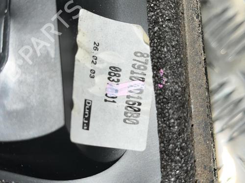 Right mirror TOYOTA YARIS (_P1_) 1.4 D-4D (NLP10_, NLP10R) | BP20344966C27 