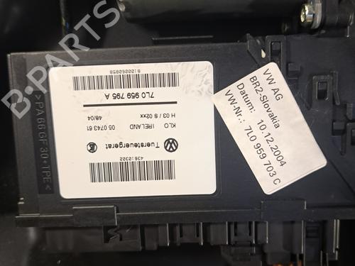 Left rear door VW TOUAREG (7LA, 7L6, 7L7) 2.5 R5 TDI | BP26221281C4 