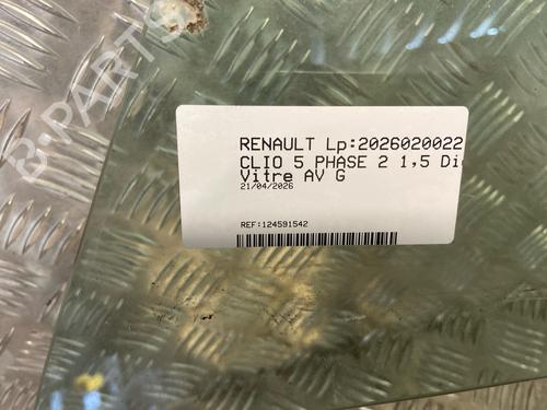 Front left door window RENAULT CLIO V (B7_) 1.5 Blue dCi 100 (B7AD) | BP37735184C18 - Image 2
