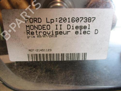 Right mirror FORD MONDEO III (B5Y) 2.0 16V TDDi / TDCi | BP22093558C27 
