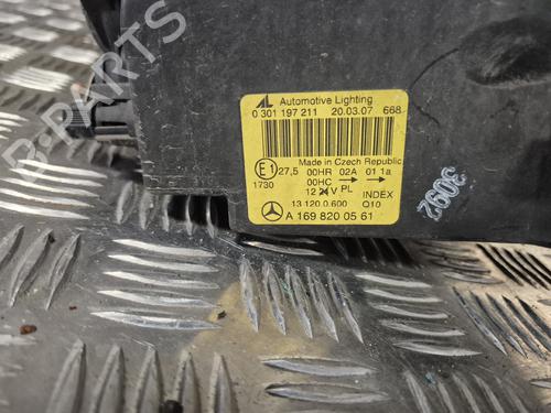 Left headlight MERCEDES-BENZ A-CLASS (W169) A 180 CDI (169.007, 169.307) | BP36168416C28 - Image 2