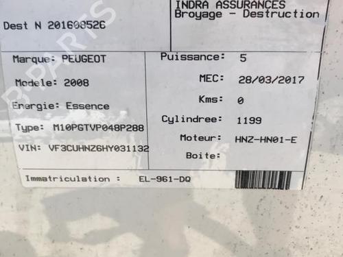 Starter PEUGEOT 2008 I (CU_) 1.2 THP 110 / PureTech 110 | BP20347492M8 