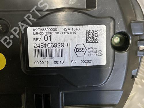 Instrument cluster RENAULT TALISMAN (LP_) 1.6 dCi 160 | BP22096071C47 