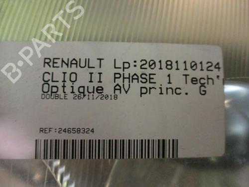 Left headlight RENAULT CLIO II (BB_, CB_) 1.4 16V (B/CB0P, BB13) | BP20349016C28 
