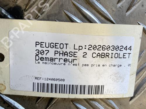 Starter PEUGEOT 307 CC (3B) 2.0 HDi 135 | BP33844365M8 - Image 5
