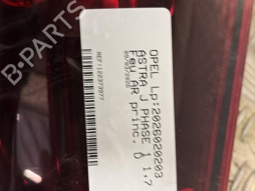 Right taillight OPEL ASTRA J (P10) 1.7 CDTI (68) | BP32857248C35 - Image 2