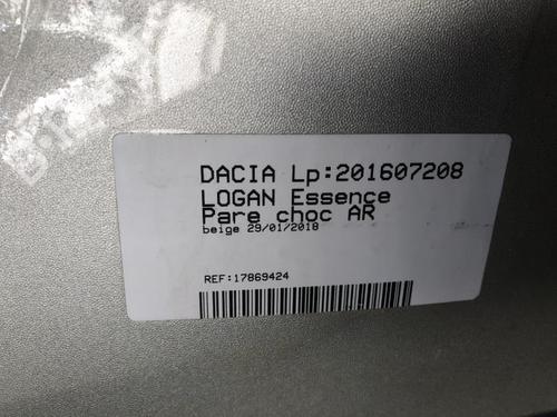 Używane Zderzak tylny DACIA LOGAN (LS_) 1.4 (LSOA, LSOC, LSOE, LSOG) (75 hp) 20347520