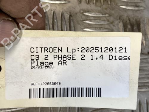 Rear parcel shelf CITROËN C3 II (SC_) 1.4 HDi 70 (SC8HZC, SC8HR0, SC8HP4) | BP33171475C85 - Image 5