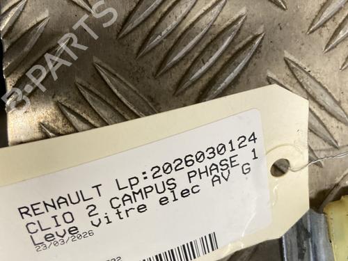 Used Front left window mechanism Front left window mechanism RENAULT CLIO II (BB_, CB_) 1.2 (BB0A, BB0F, BB10, BB1K, BB28, BB2D, BB2H, CB0A,... (58 hp) 33322429 33322429