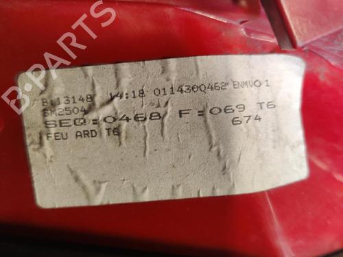 Right taillight PEUGEOT 307 (3A/C) 1.6 HDi 110 | BP20347170C35 