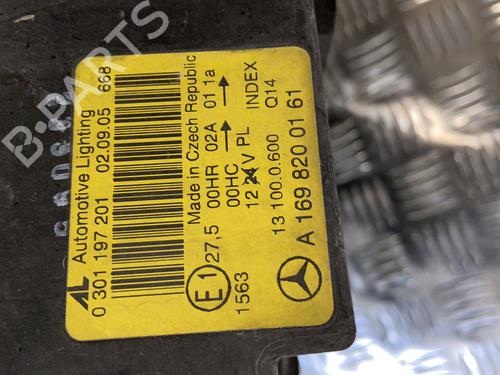 Left headlight MERCEDES-BENZ A-CLASS (W169) A 180 CDI (169.007, 169.307) | BP22095801C28 