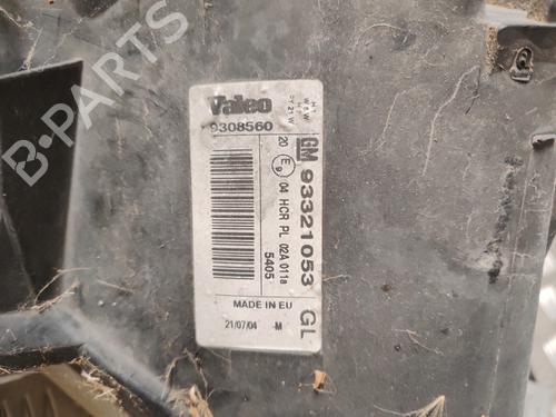 Højre forlygte OPEL MERIVA A MPV (X03) 1.7 DTI (E75) | BP22635594C29 