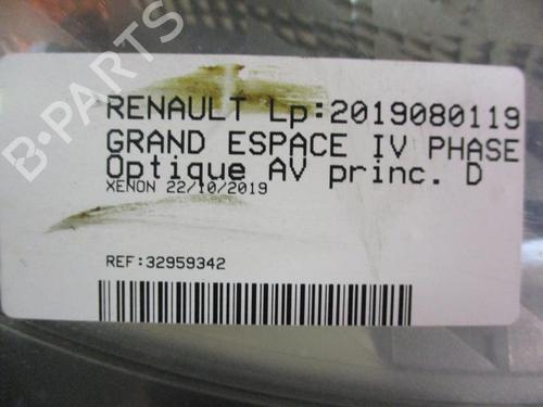 Used Right headlight Right headlight RENAULT ESPACE IV (JK0/1_) 2.2 dCi (JK0H) (150 hp) 20347429 20347429