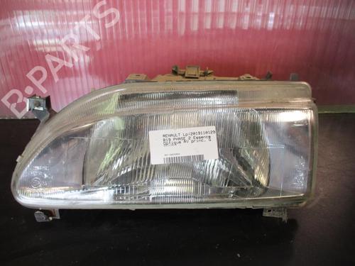 Used Left headlight Left headlight RENAULT 19 II (B/C53_) 1.4 (80 hp) 22093766 22093766
