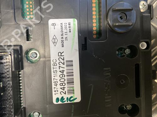 Used Instrument cluster Instrument cluster RENAULT CLIO V (B7_) 1.0 SCe 65 (B7MG) (67 hp) 22095931 22095931