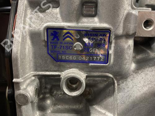 Gearbox DS DS 3 (SA_) 1.2 THP 110 / PureTech 110 (SAHNPS, SAHNZ6, SAHNZT) | BP27523175M3 - Image 4