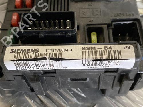 Fuse box PEUGEOT 206 SW (2E/K) 1.6 HDi 110 | BP20344078E1 