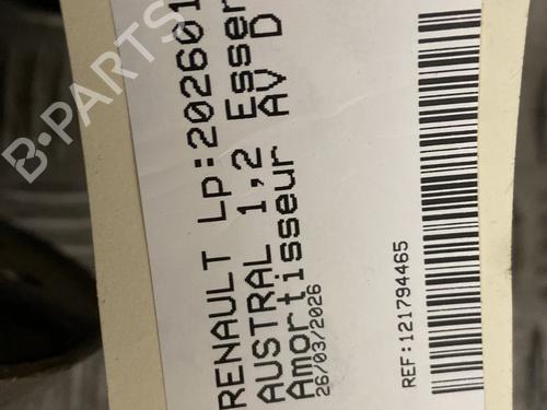 Used Right front shock absorber Right front shock absorber RENAULT AUSTRAL E-TECH 200 Hybrid (HGM2) (199 hp) 32491839 32491839